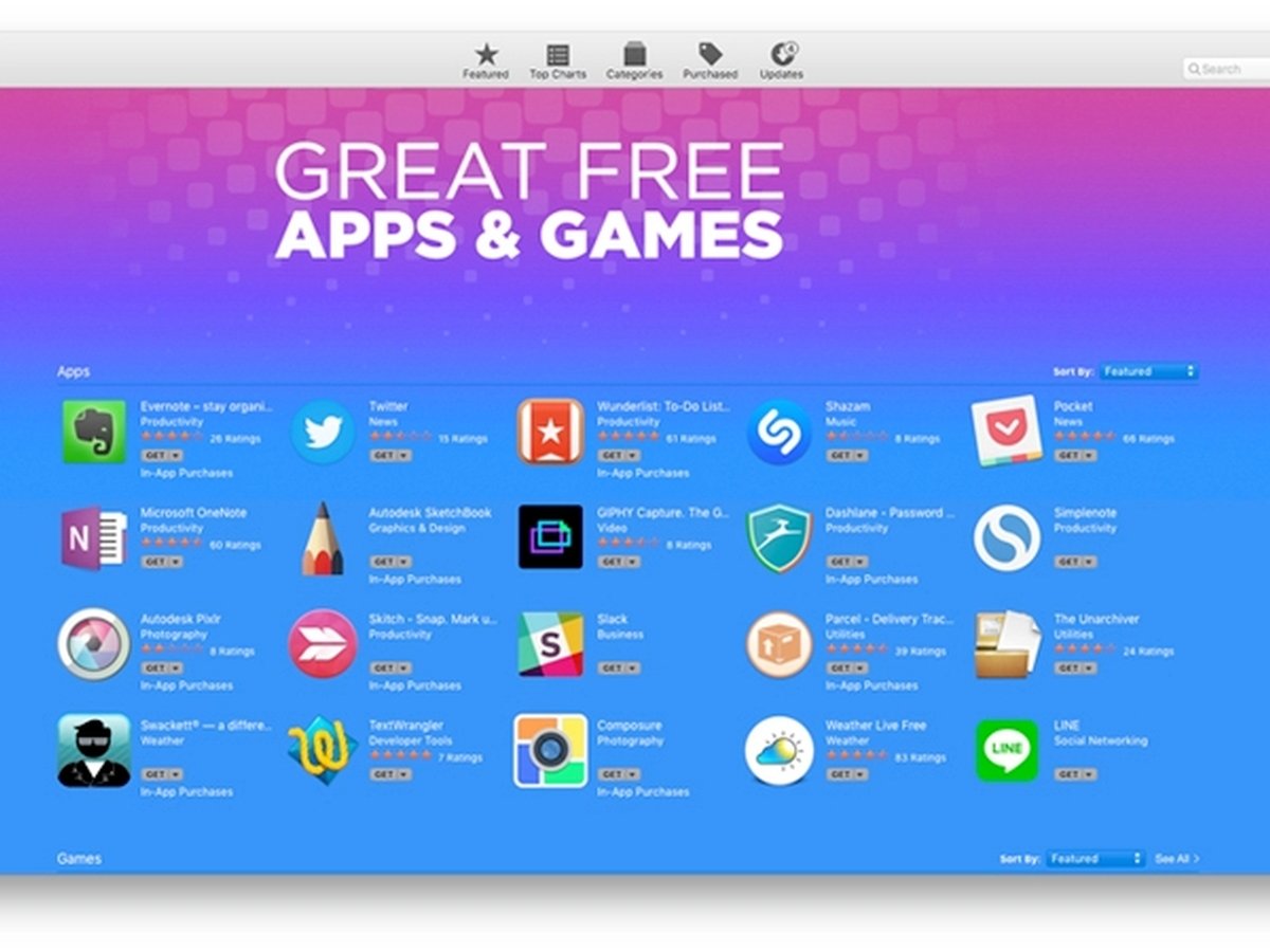 get apps from app store for free on mac